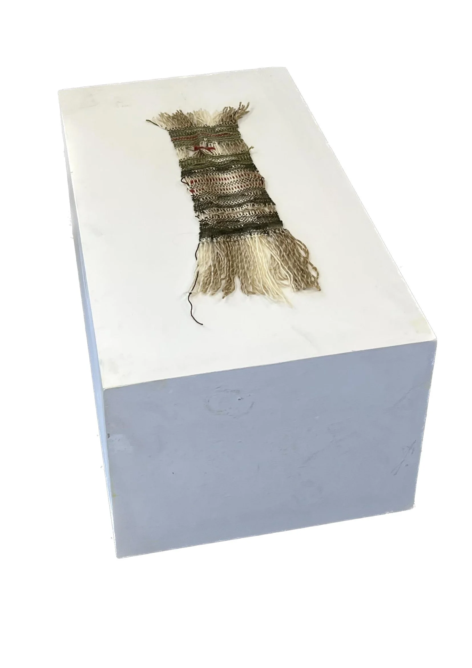 An Ode to Albers 
Wool, Cotton
20 x 40 cm