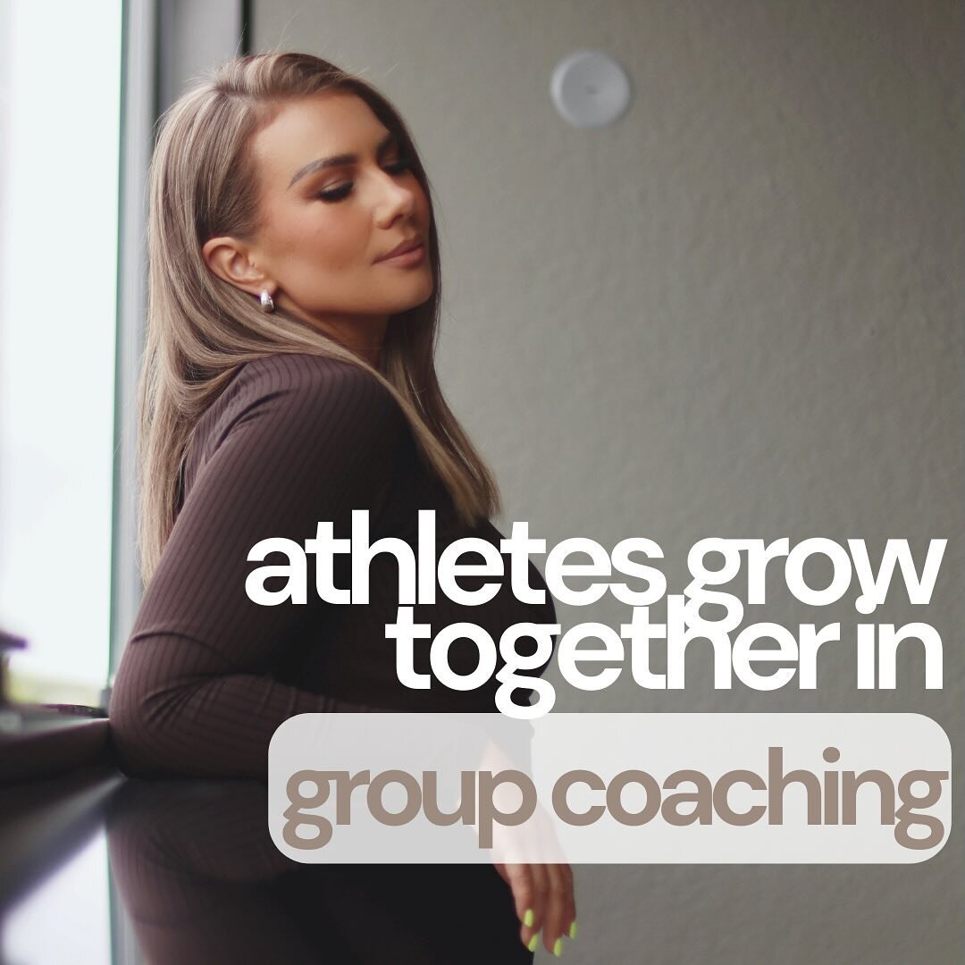 With some of the professional athletes in my 1:1 coaching programs, we came together in a group coaching setting to learn and grow &mdash;sounds inspiring, right? ☺️
&nbsp;
Despite playing for different teams, the value of shared experiences, collect