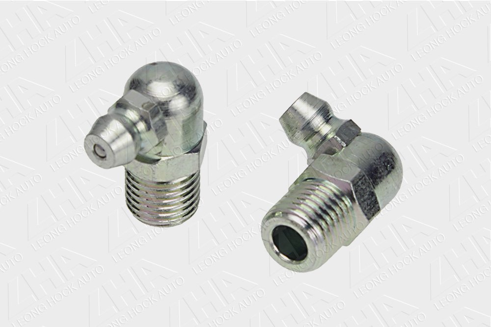 90º angled grease nipple