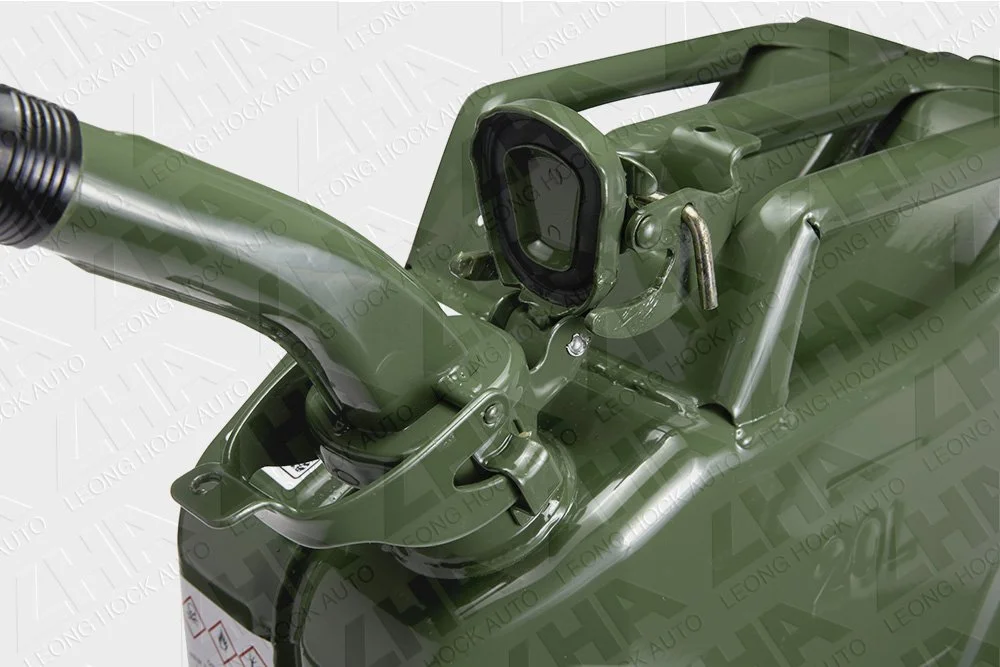 Pressol Steel JerryCan 20L with attached spout