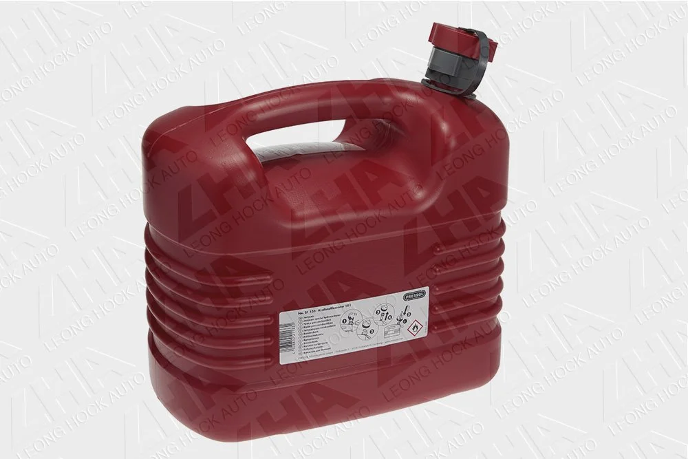 Pressol fuel can jerrycan 10 litre red