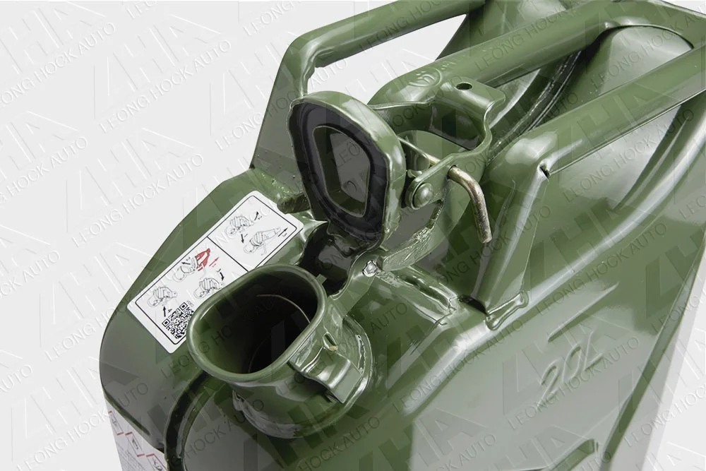 Pressol Steel JerryCan 20L Mouth closeup