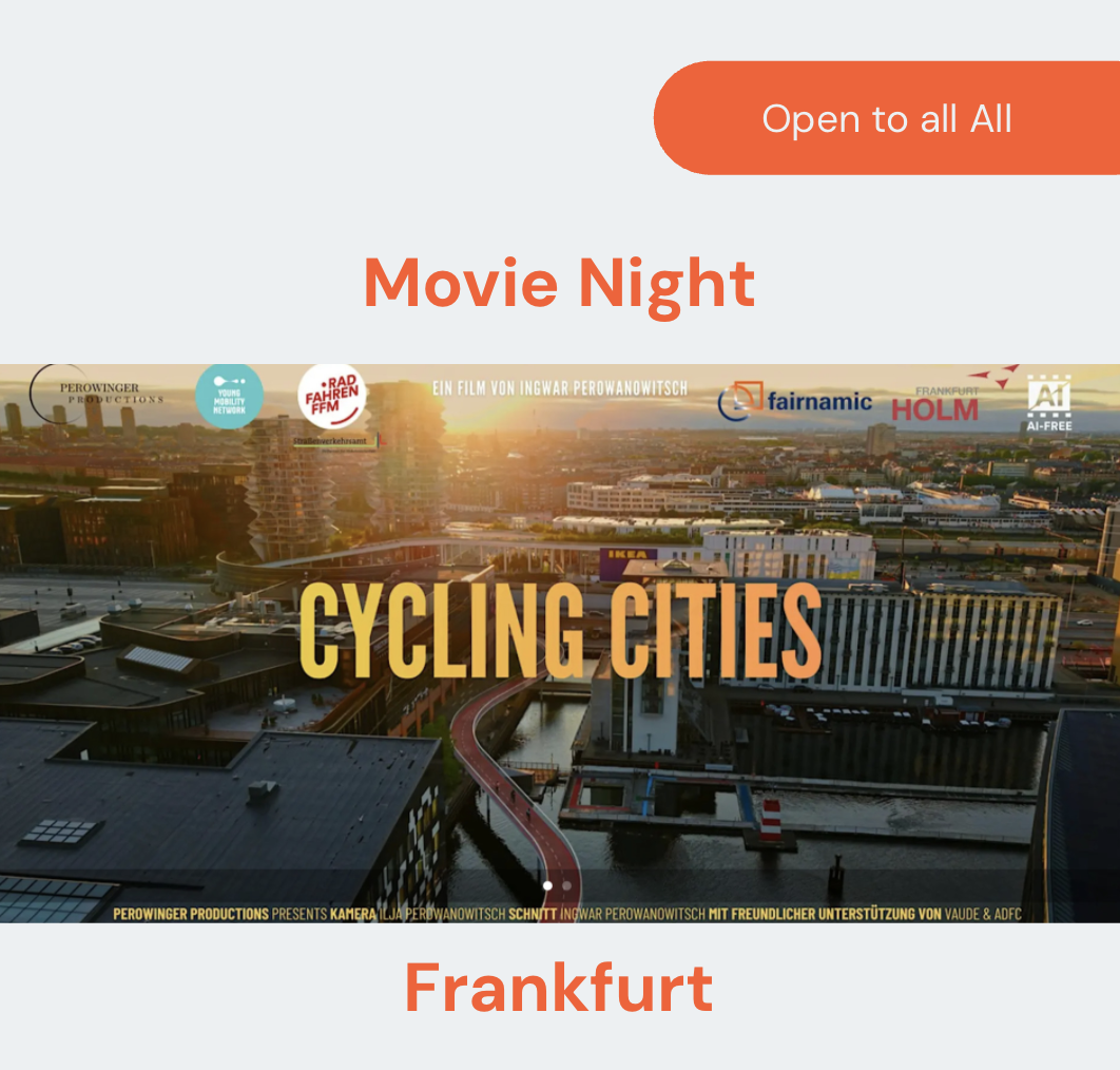 “Cycling Cities” Movie Night