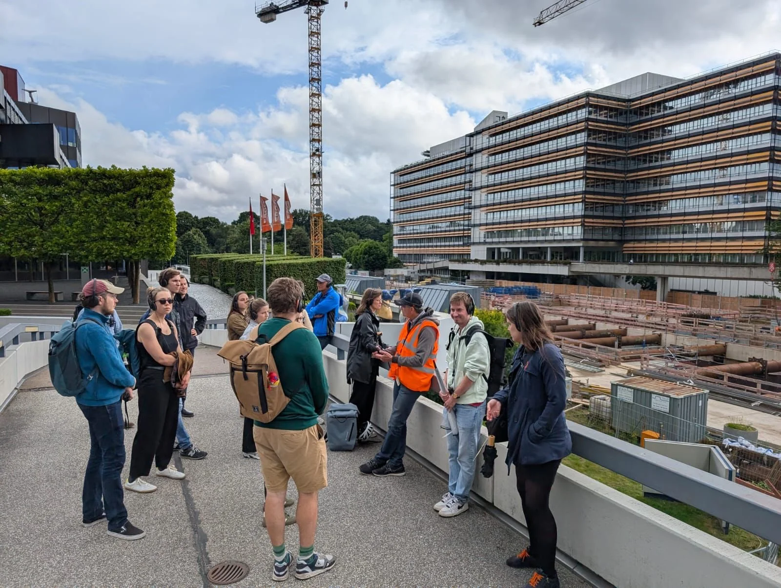 Excursion to U5 Construction Site July 2025