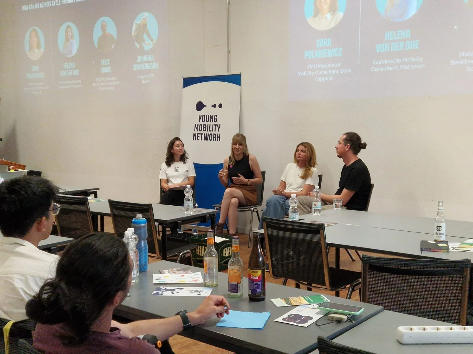 "Cycling Cities" Movie Night Panel at EUREF CAMPUS 07.2026 © Philipp Ehner