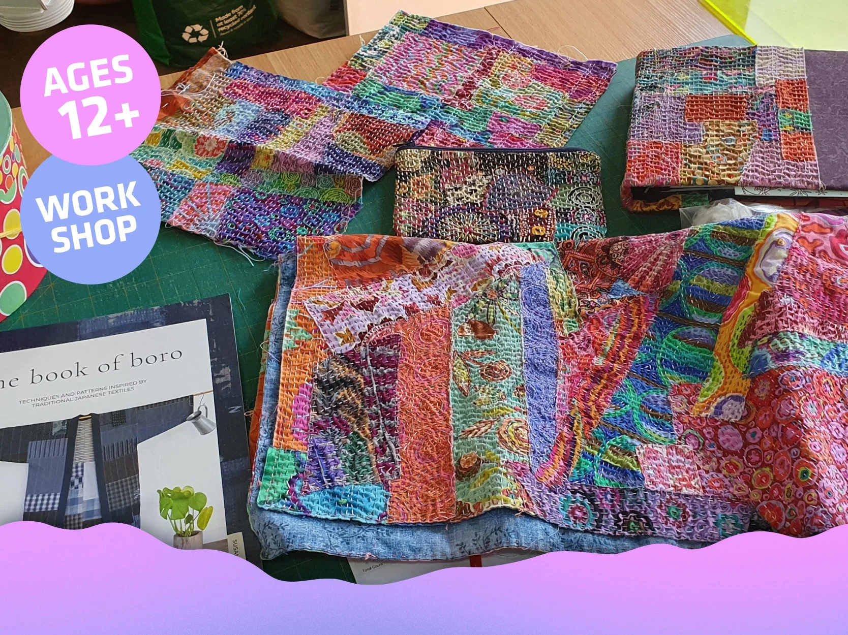 Small Scraps - Big Impact Workshop: Boro - Tell Your Own Story