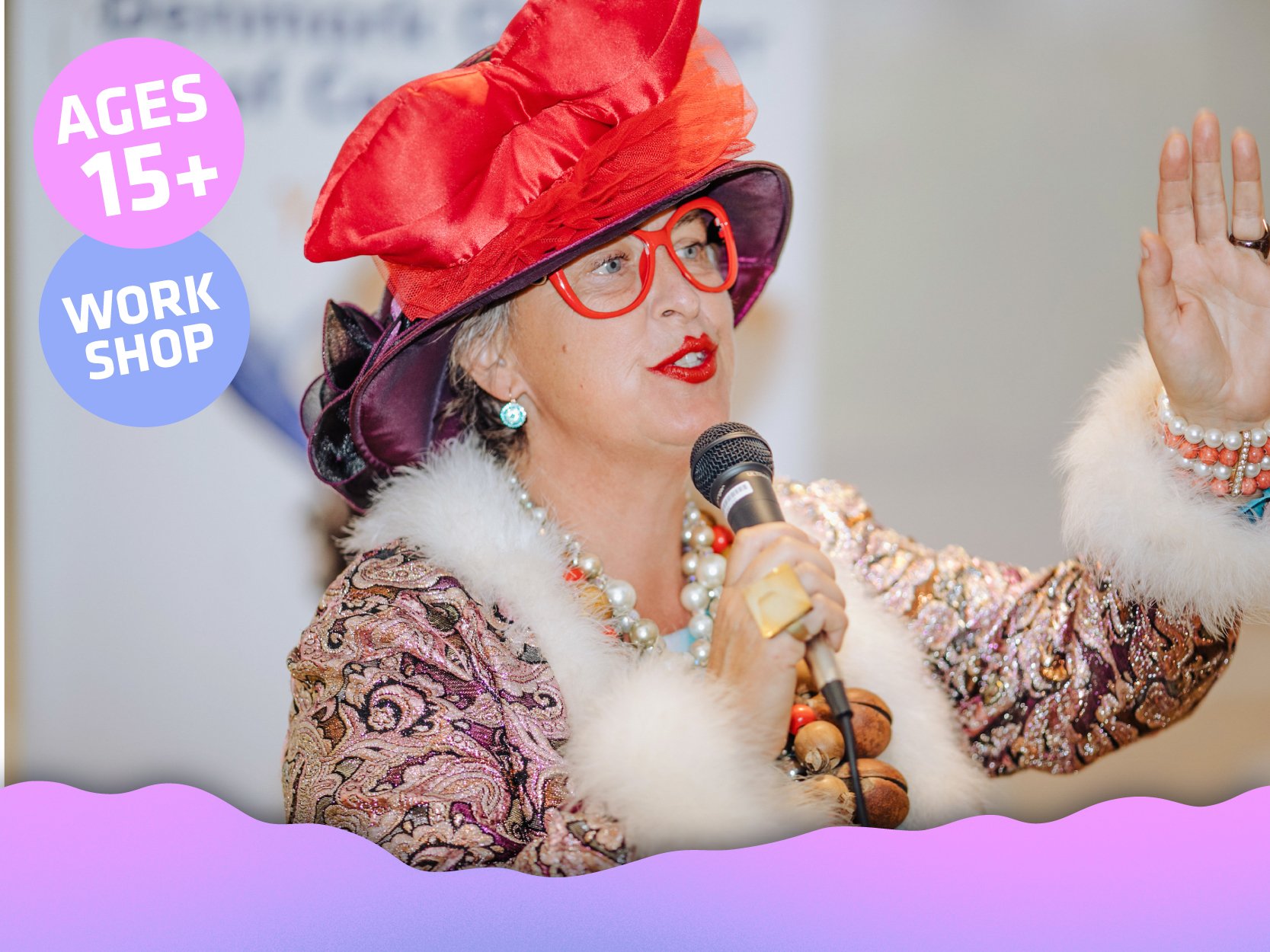 MC Skills workshop with Liz Jack