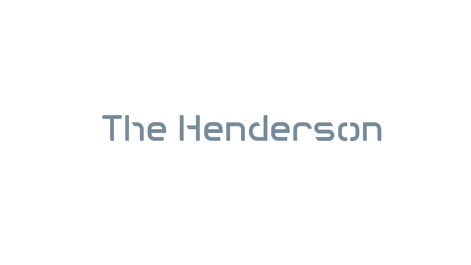Video game cover art for 'The Henderson' featuring a stylized illustration of a character holding a gun with a cityscape background.