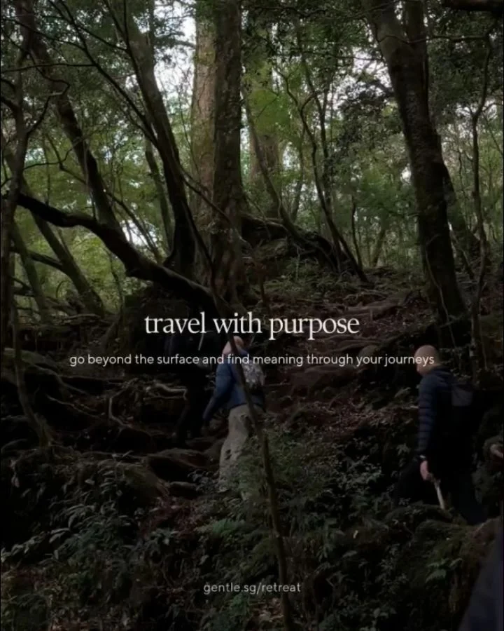 Join us on forest therapy retreats in Asia this year to get to know the living world in a deep, heartfelt way and expand your experience of life.

Discover new lands where forests are lush, hearts are warm, and humans and nature are one. 

With inten