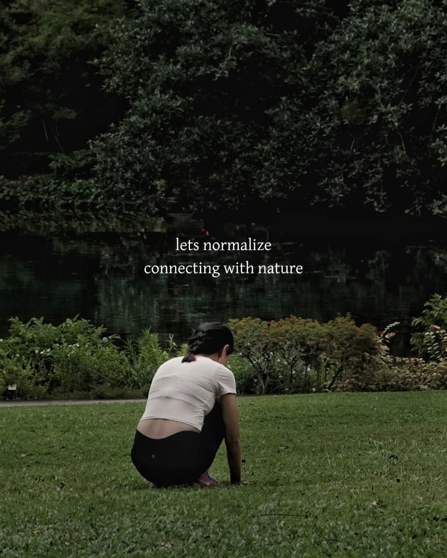 Let's normalize soft-resting, when the world wants us to be hard-working. 

The modern society is set up to run the economy and fit humans into pieces of the grand machine. 

Remembering we are not machine parts, but living, breathing humans, is our 