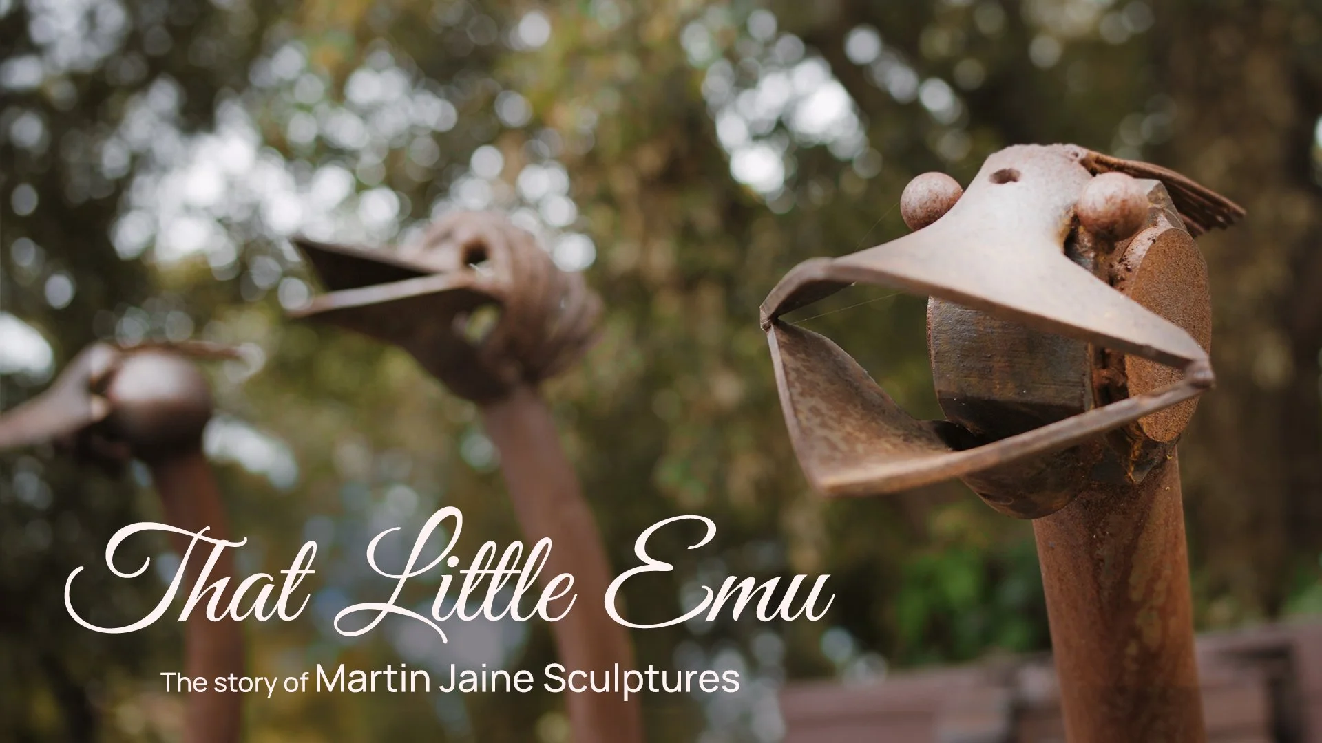 Martin Jaine Sculptures - 'That Little Emu'