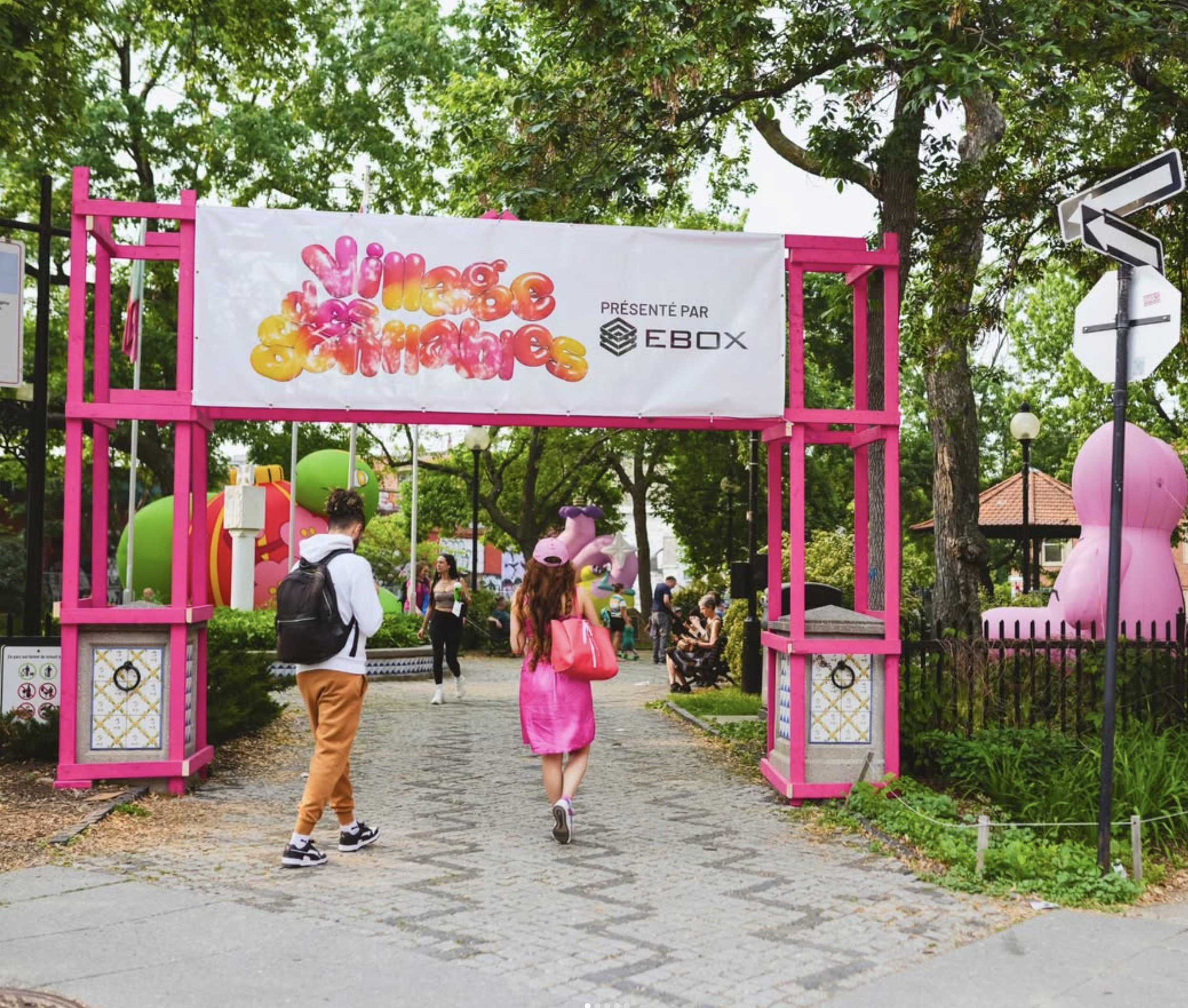 Inflatable Park Arch Entrance