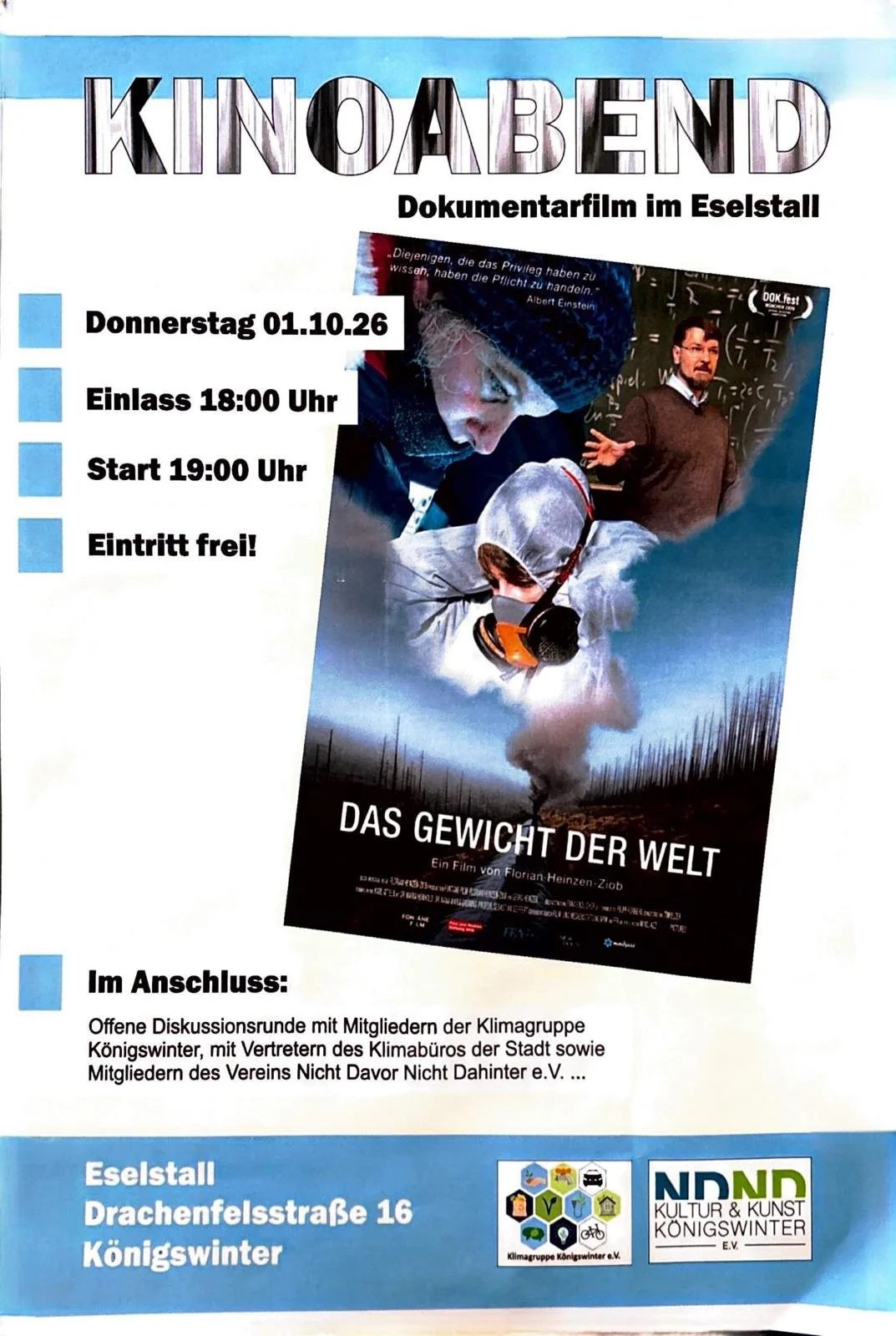 Kinoabend Dokumentarfilm