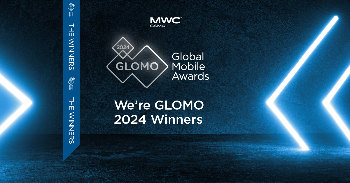 GLOMO 2024 winners banner