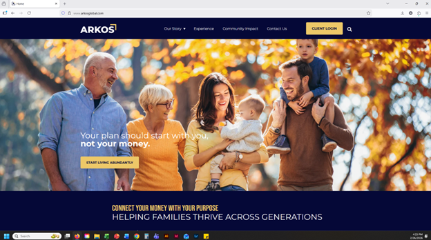 Arkos Global Website