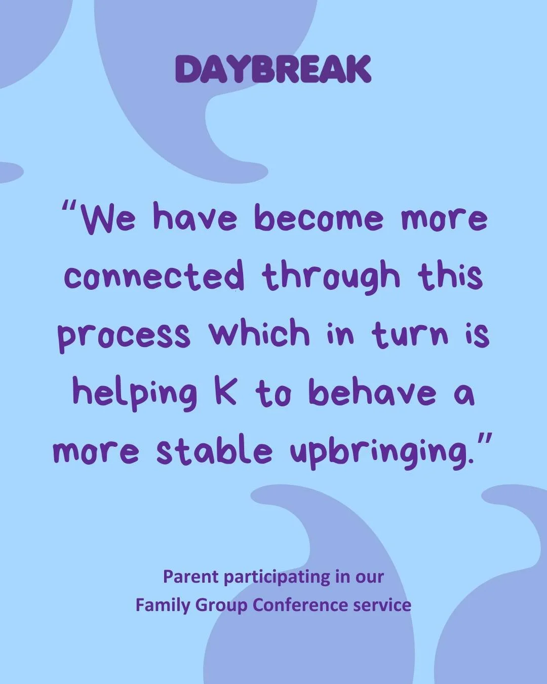 Bringing people together - whether close relatives or a broader network - so that they can work together for the benefit for the children and young people in their family is so impactful. Grateful for those who agree to come together and support each