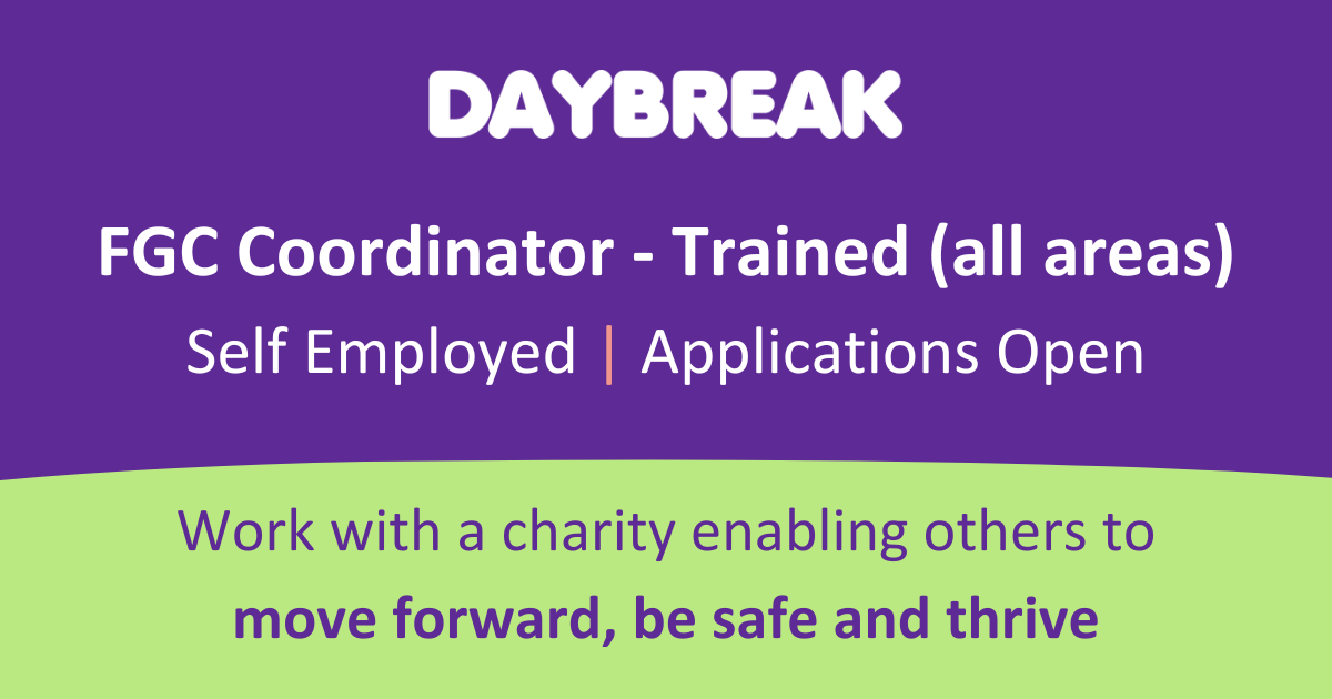  Family Group Conference Coordinator - Trained, Self-Employed