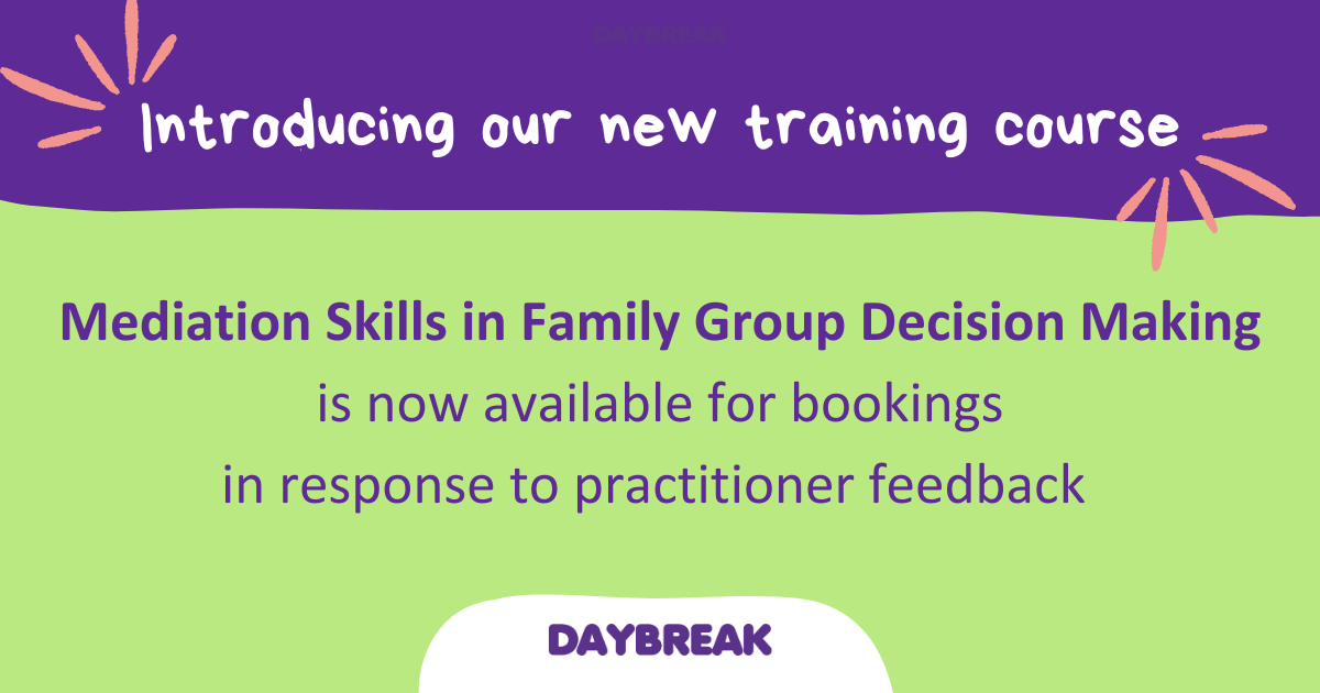 Introducing Our New Course: Mediation Skills in Family Group Decision Making