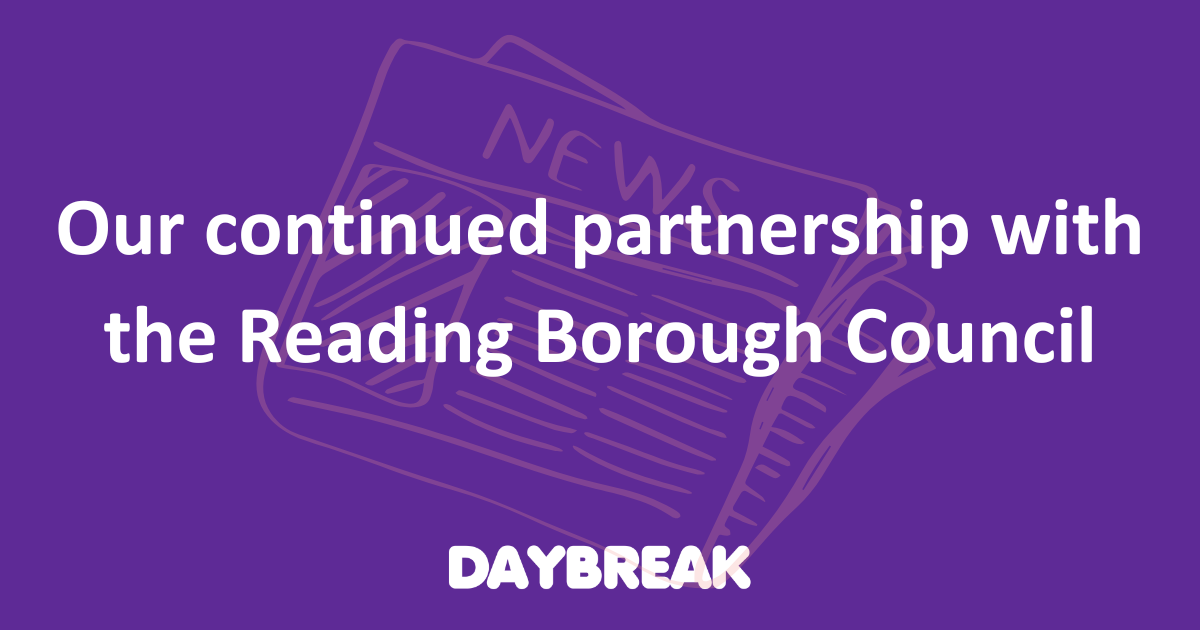 Daybreak’s continued partnership with Reading Borough Council providing Family Group Conferences