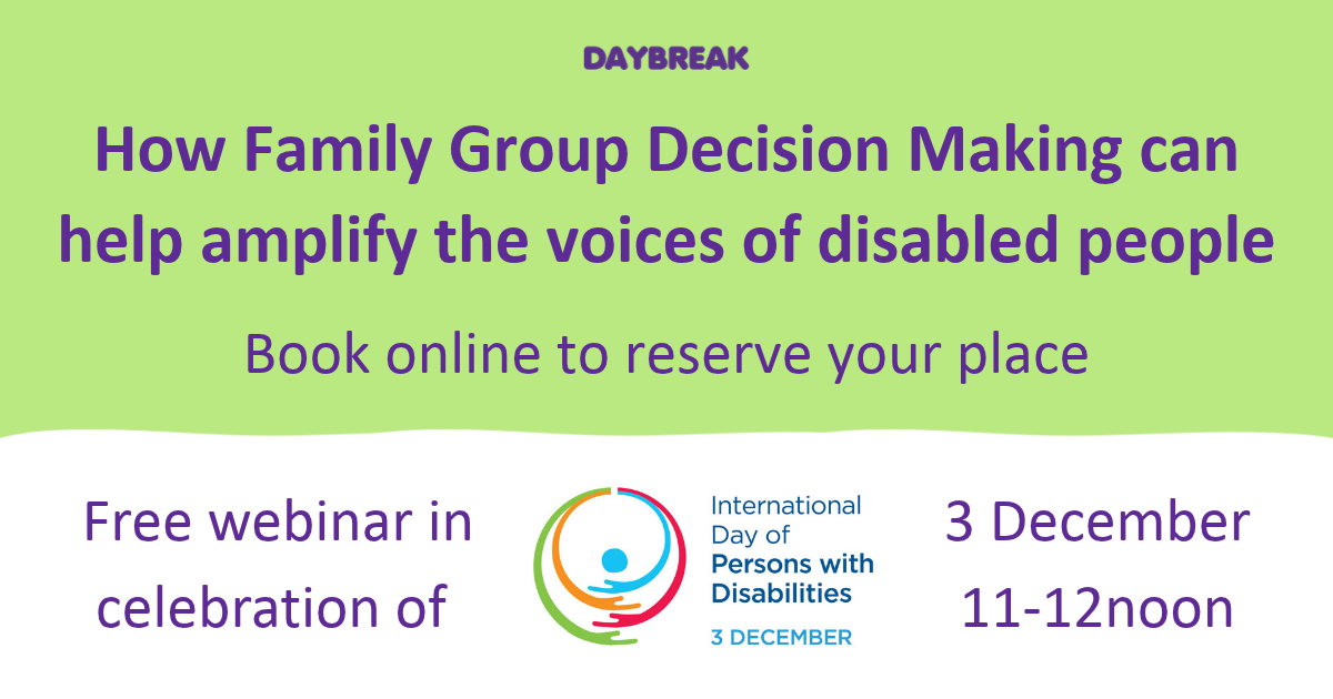 How Family Group Decision Making can help amplify the voices of disabled people