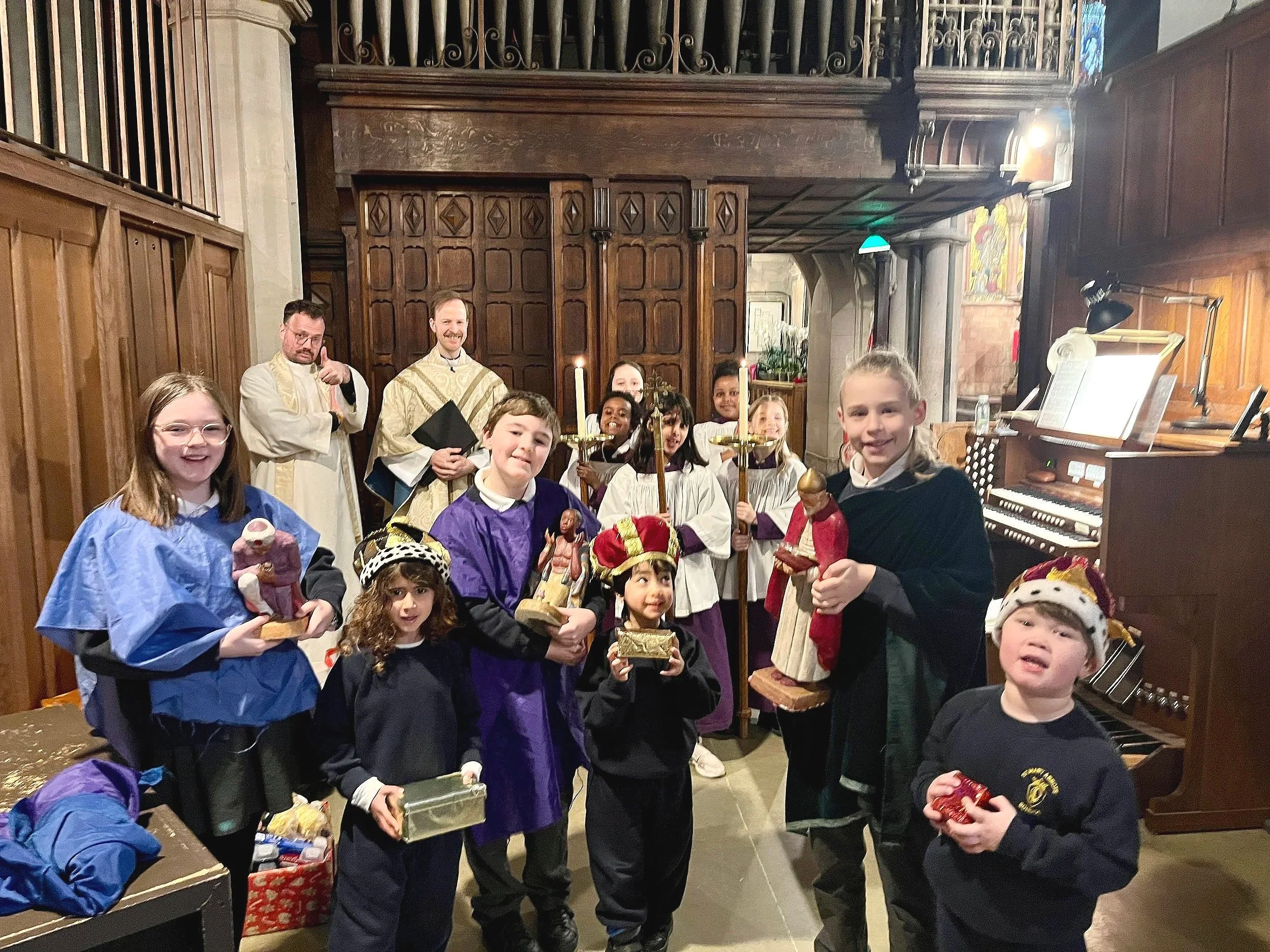 Epiphany Eucharist at St Mary Abbots Church, led by St Mary Abbots CE Primary School, Kensington