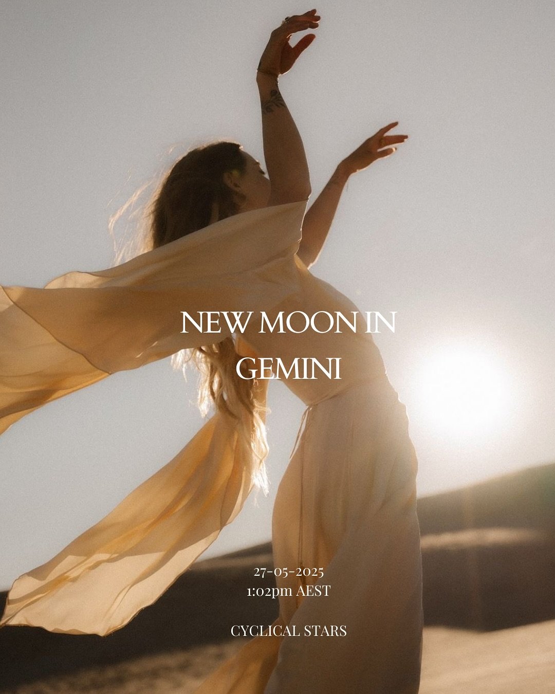 When the mind and your deepest emotions meet in harmony you become a clear channel for truth.
Welcome to the New Moon in Gemini
a portal for mental clarity, emotional renewal, and sovereign healing.
How clear can you get?
How honest can you be with