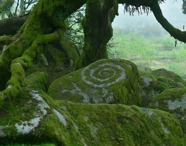 Are you feeling the call of the spiral?
That gentle pull inward, the sense that time isn’t moving in a straight line anymore, but circling you back to something ancient something your soul already knows. The spiral has been whispering through