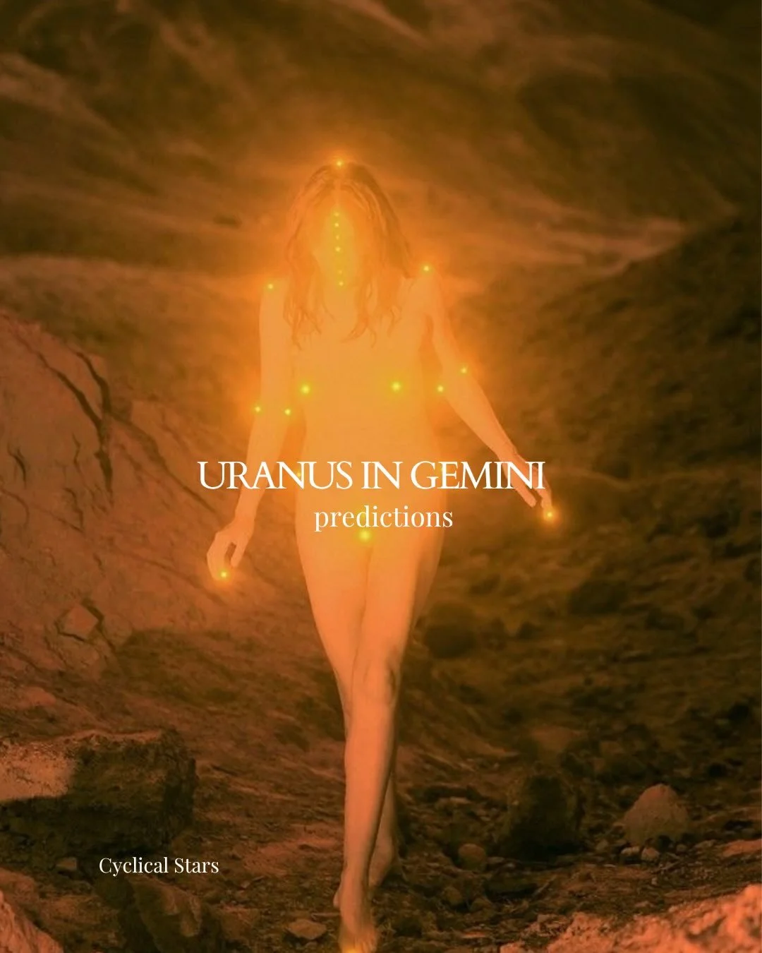 THIS SHIFT IS POSITIVE

It&rsquo;s evolutionary and nothing to fear. Think of it as a massive upgrade!! 

Swipe along for predictions and how you can work with this shift in your own life. Uranus actually entered Gemini last year for some time so we&