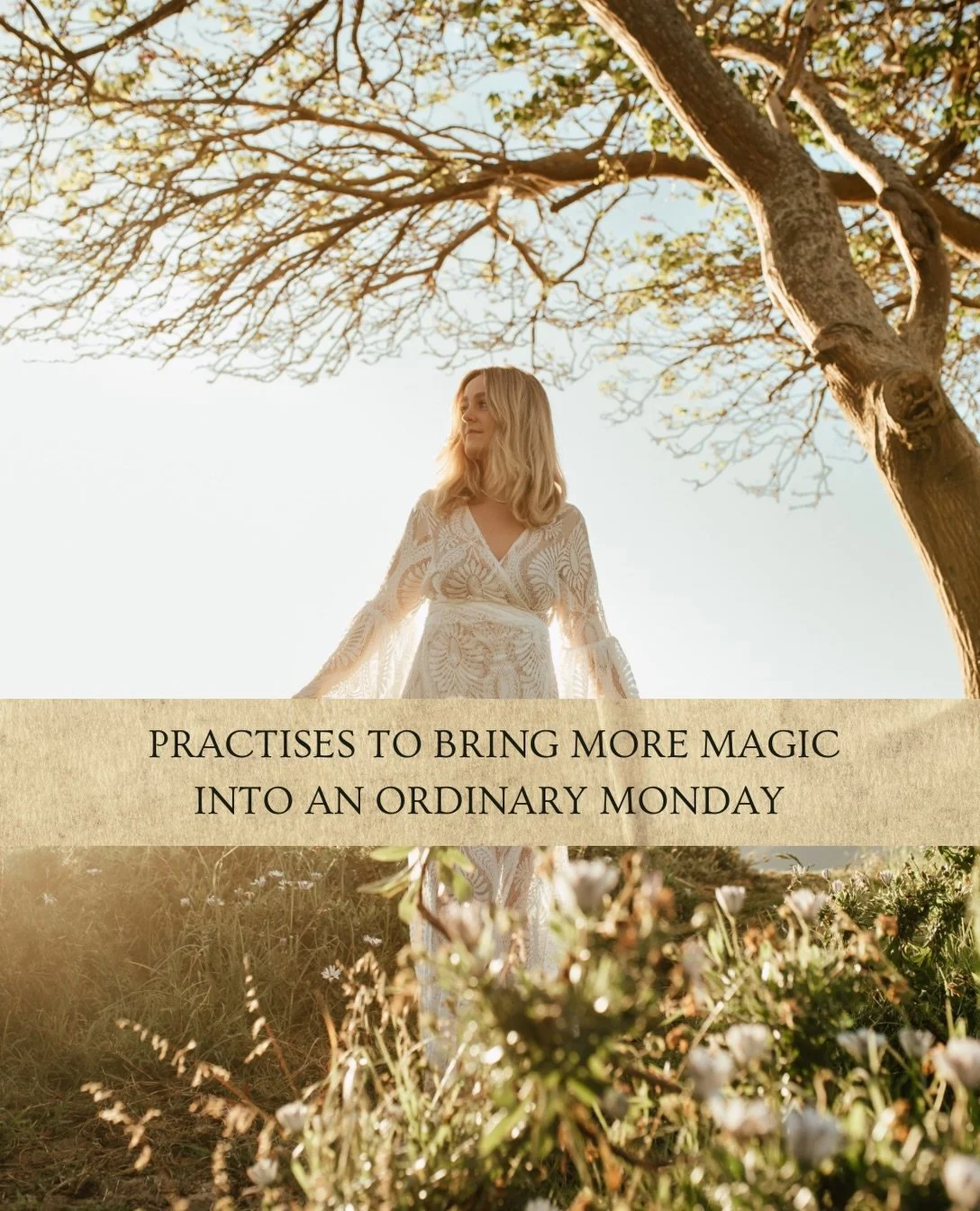Monday Magic at our fingertips ✨✨ because life is meant to be filled with magic, miracles and feminine practises 

This is for women who love:

Ritual
Beauty
The natural world
Embracing the feminine
Are obsessed with ancient culture
Cycles
&amp; Prac