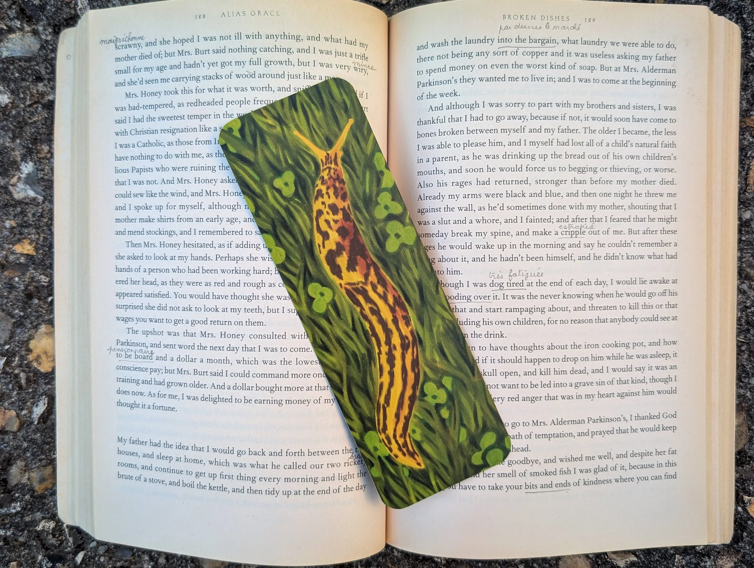 Sluggish bookmark
