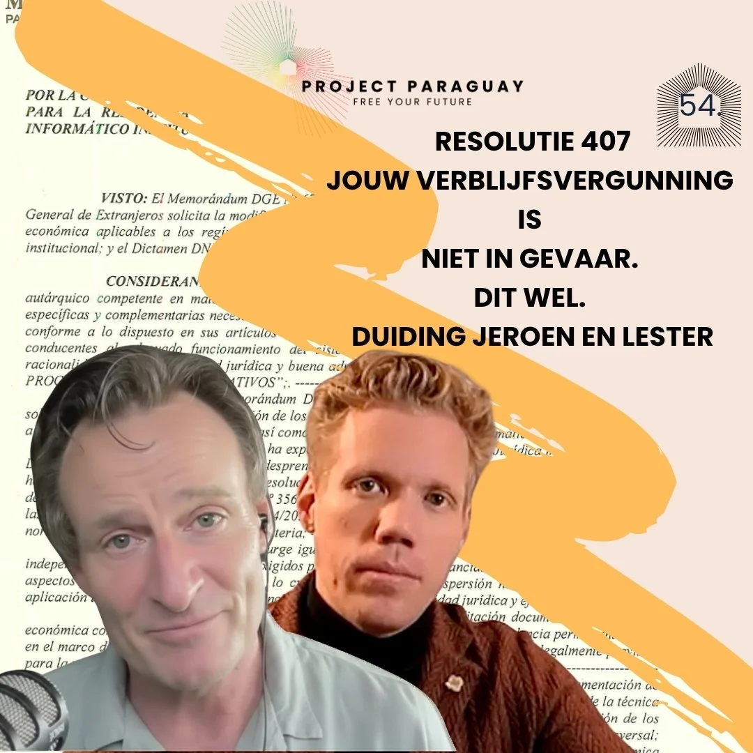 Jouw verblijfsvergunning is niet in gevaar. Dit wel. Duiding Jeroen en Lester
