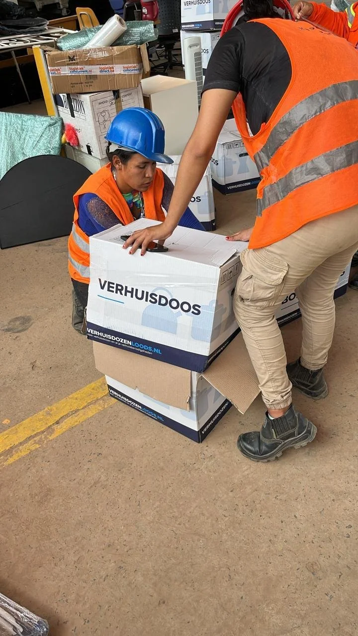 Verhuisdoos in Paraguay