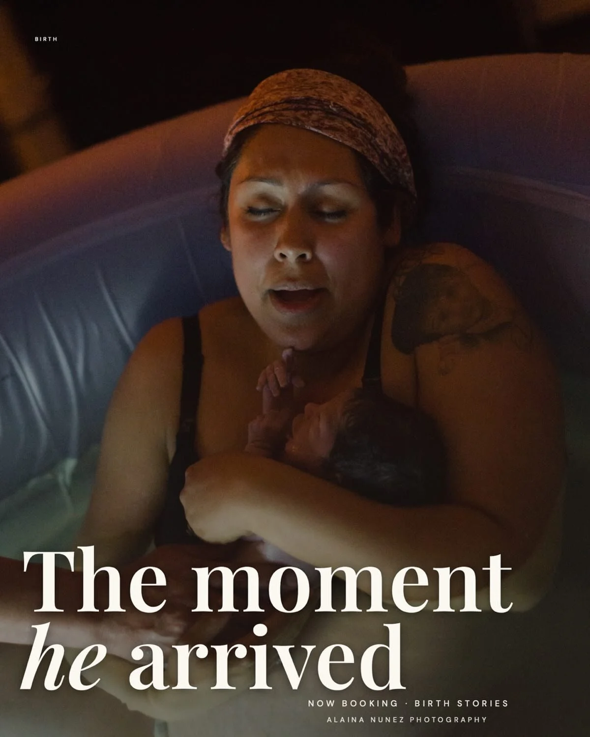 The first cry fills the room and everyone exhales and mama sighs.

You can almost hear it!

&mdash; Alaina Nunez Photography

#birthphotographer #birthphotography #birthstory #homebirth #waterbirth