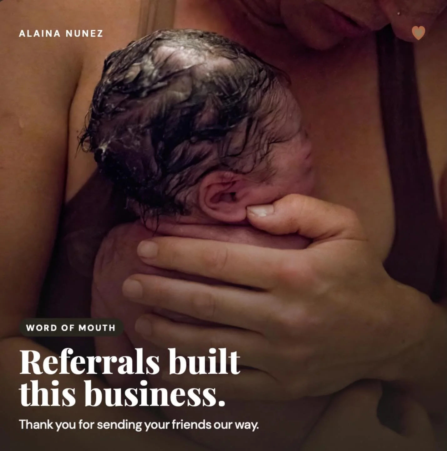 Raise your hand if you&rsquo;re a business owner. 🙋🏽&zwj;♀️

This is how we support dreams and families.

Referrals was and is how my business is able to help support my family. No option to fail. There&rsquo;s too many people depending on me (that