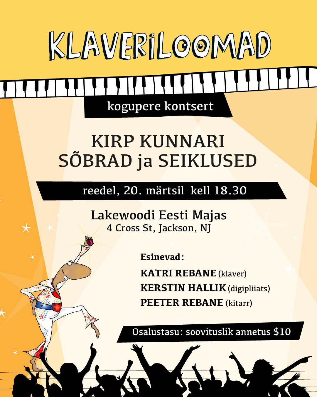 Klaveriloomad - kogupere kontsert