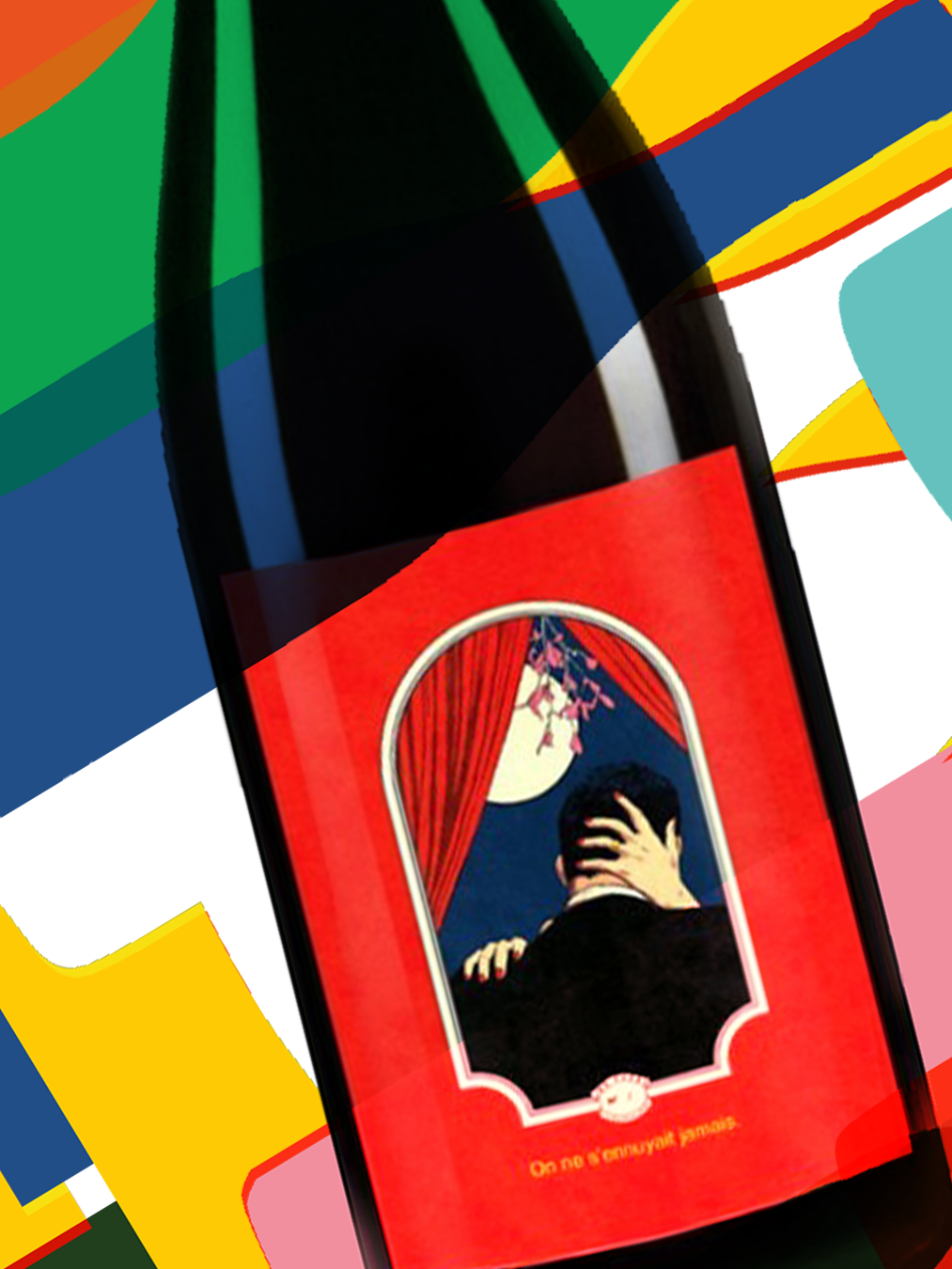 Eyes Wine Shut / graphic design