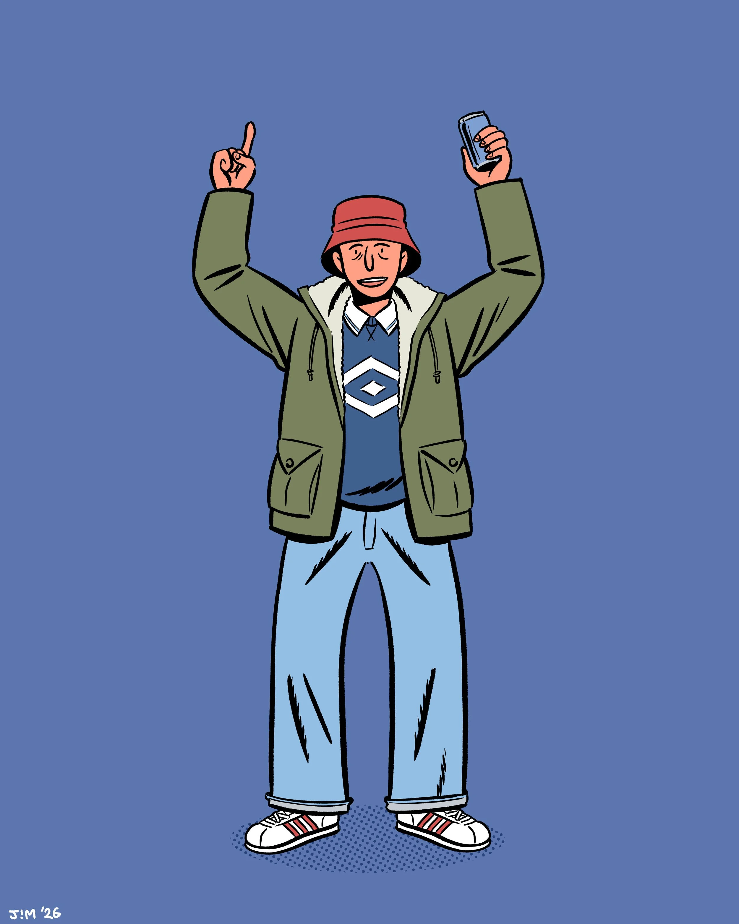 Casual Lager Mascot