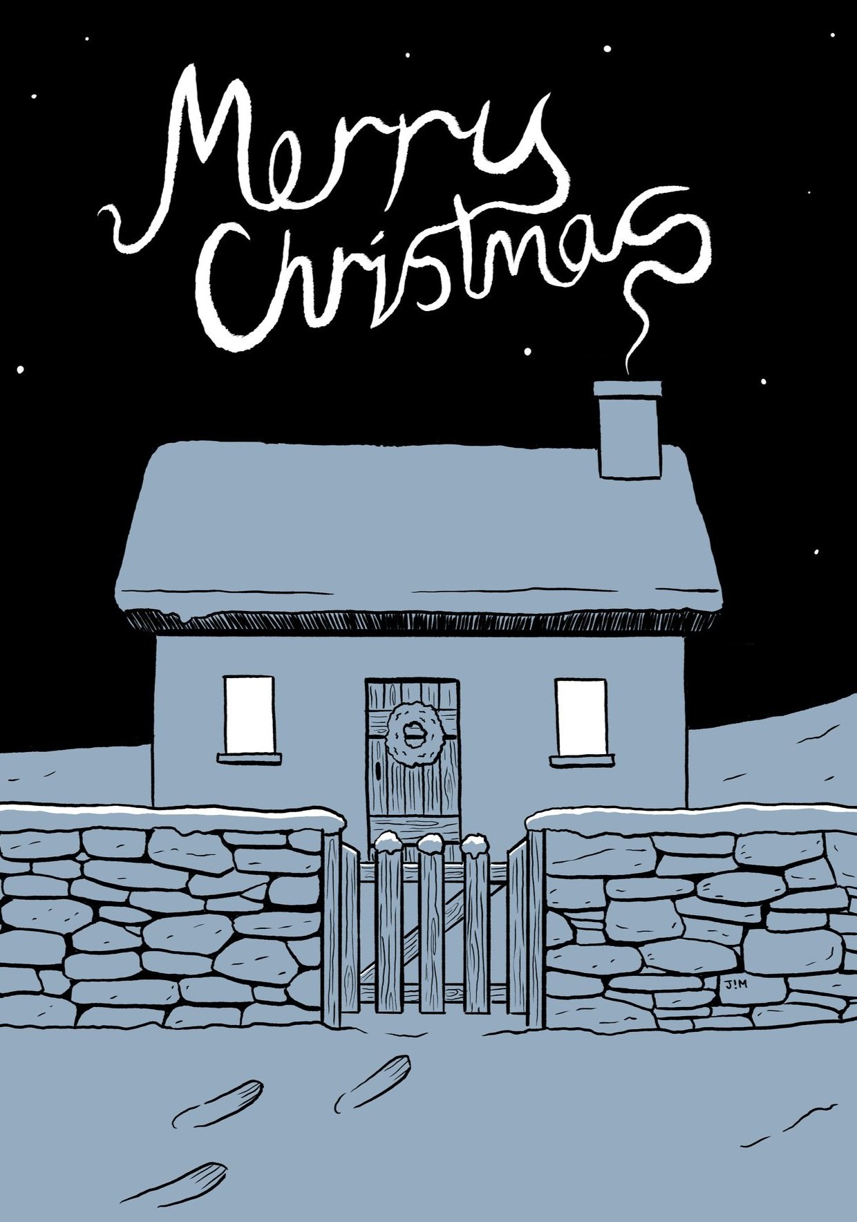 Chrimbo Cards (Pack of 5)
