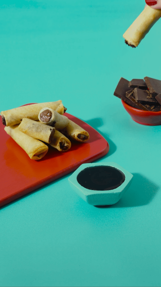 Chocolate Spring Roll.gif