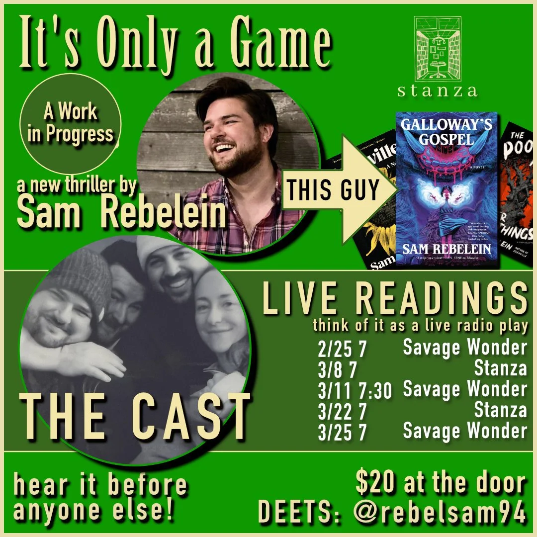 It's Only a Game - LIVE READING