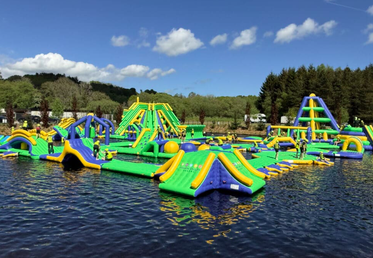 inflatable water park