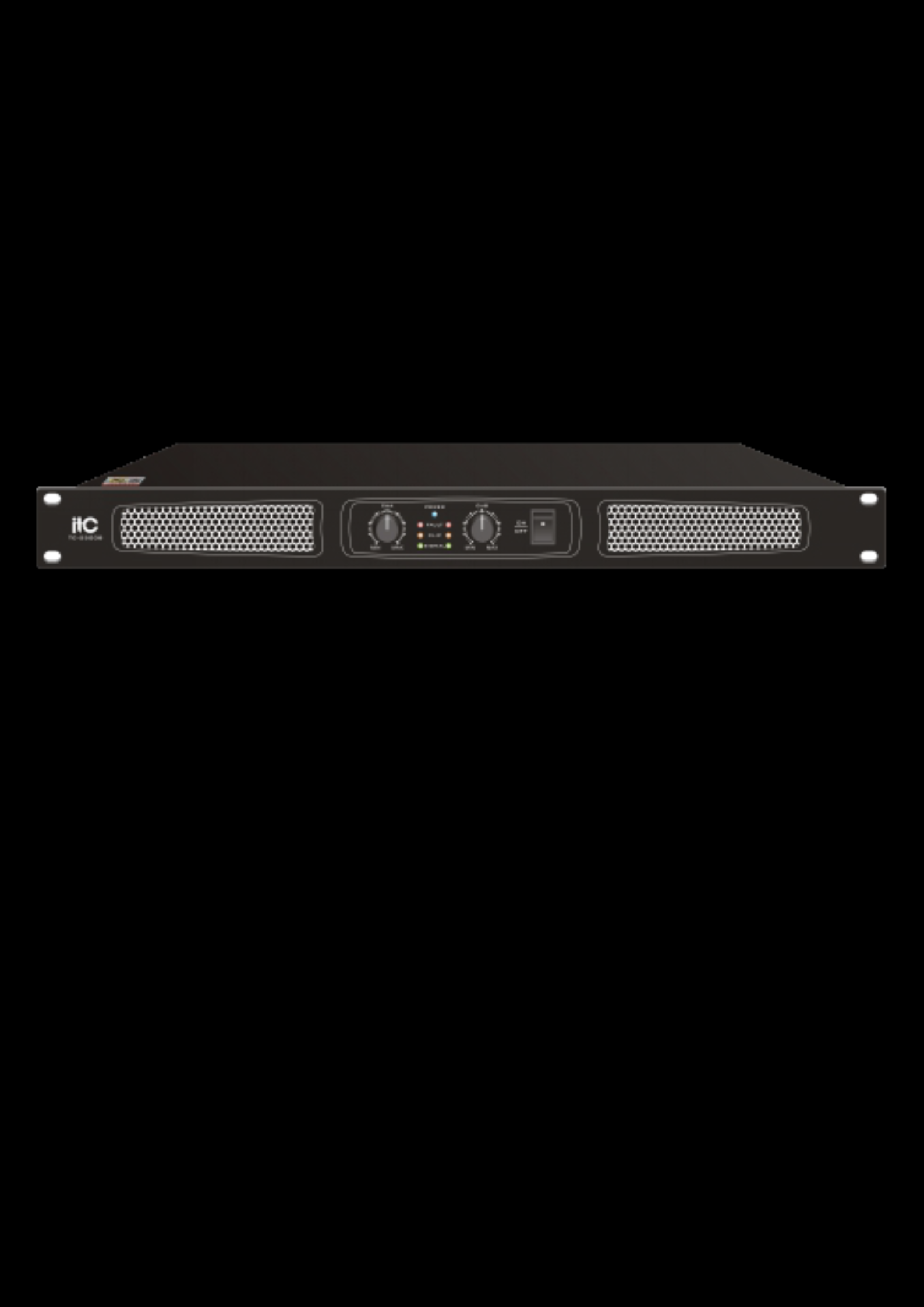 TC-2350B 2 Channel Professional Amplifier