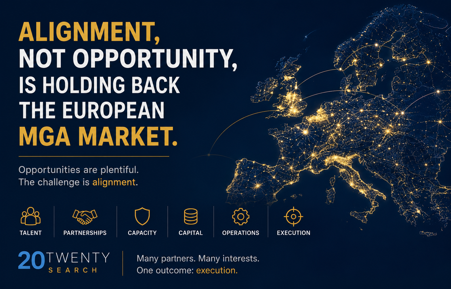 Execution, not opportunity, is holding back the European MGA market.