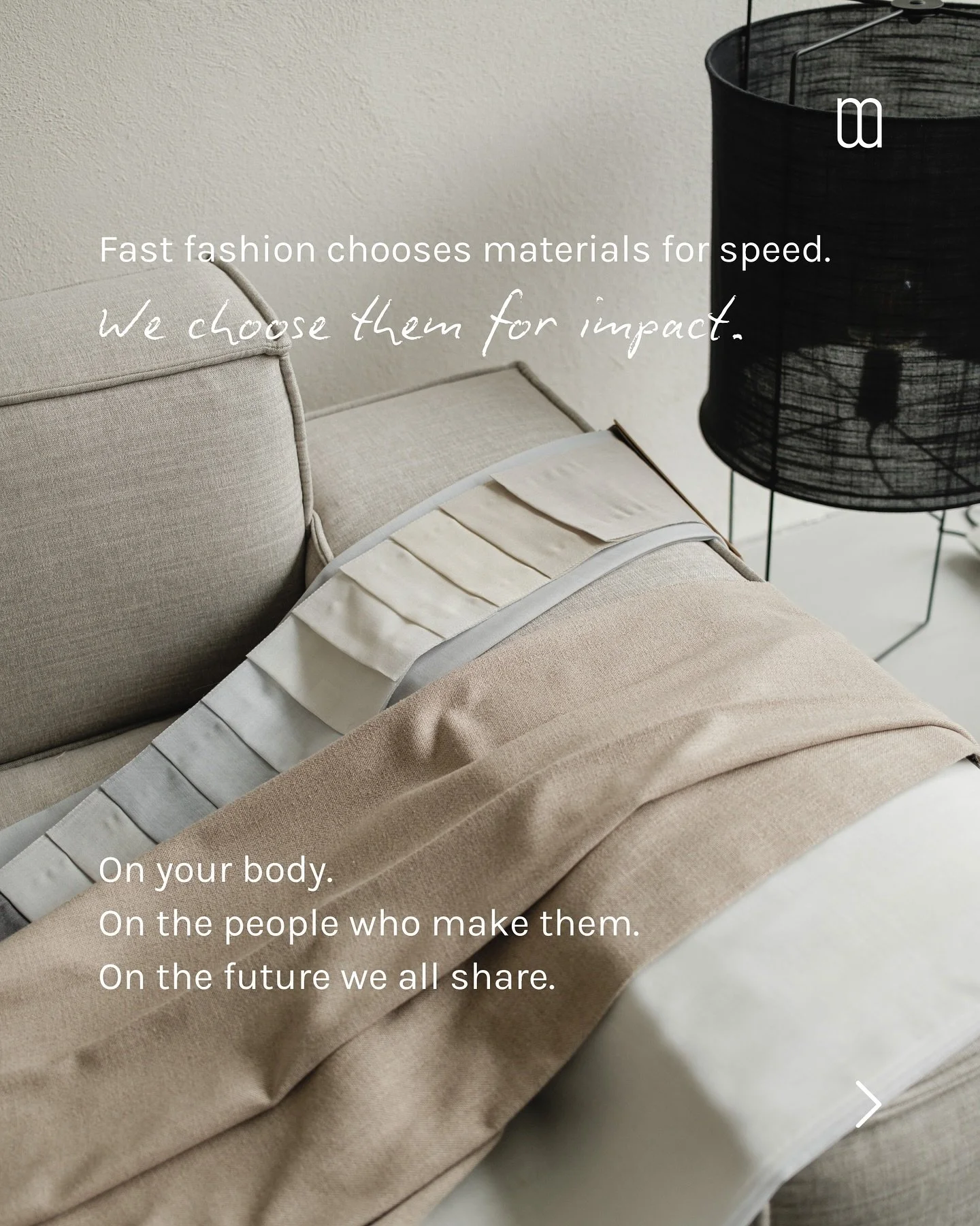 Material matters, more than you think.

Responsible fashion starts long before a garment is worn.
It starts with materials that respect your skin, the people behind them, and the planet ahead of us.

Design with intention.
Wear with confidence.

#fas