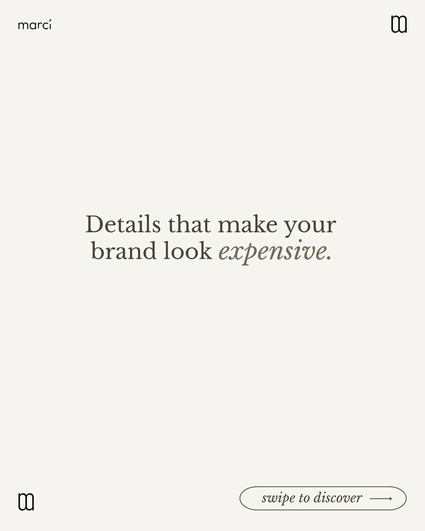 Luxury is often in things people don&rsquo;t consciously notice, but definitely feel. A strong brand isn&rsquo;t built only through design. It&rsquo;s built through product details 🪡

Things that instantly elevate perceived value:
&ndash; clean cons