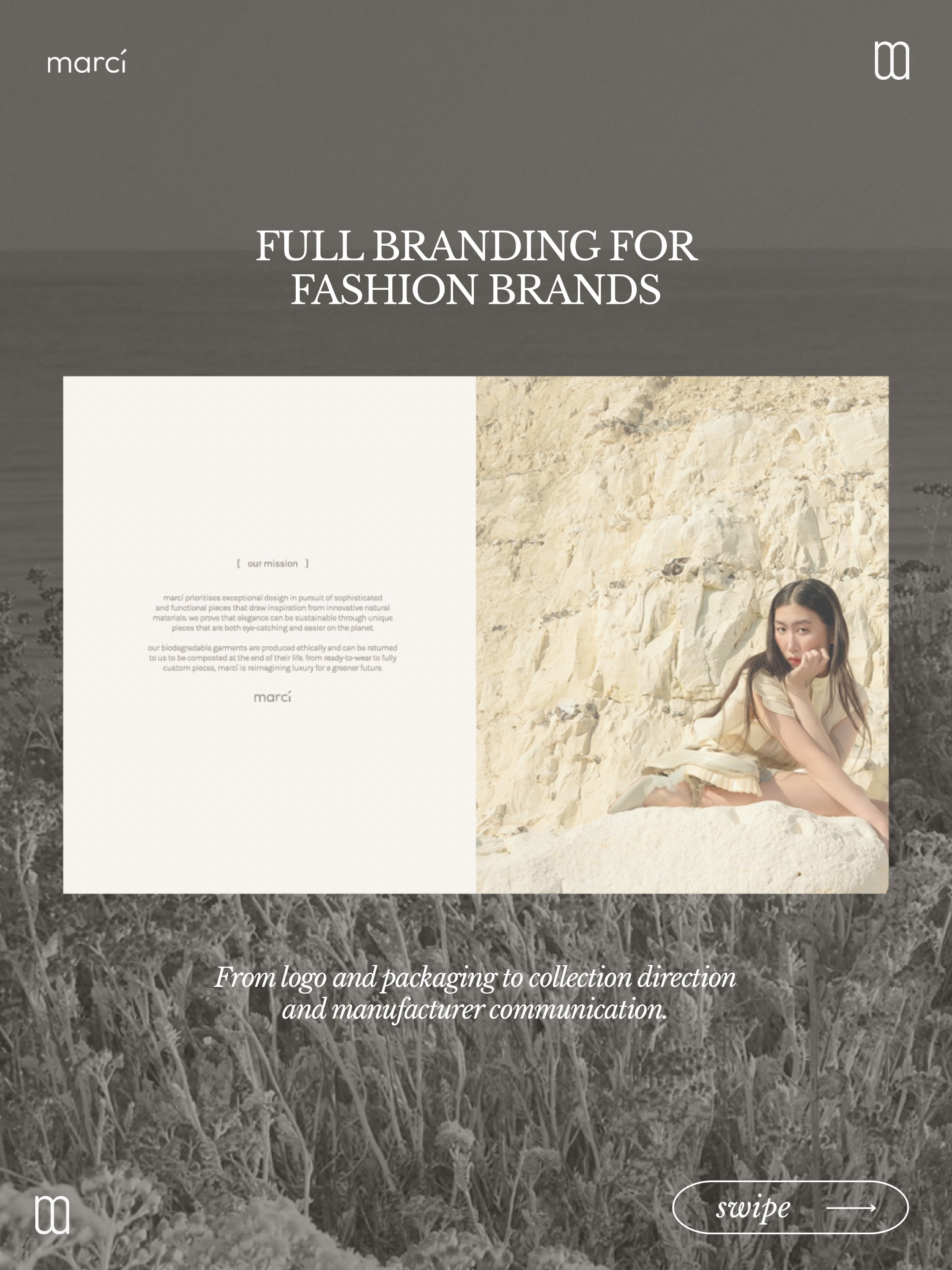 Your brand is more than a logo. It's the story people feel before they ever touch the product.
Most fashion founders piece their branding together. A logo here, a font there, packaging that doesn't quite match. It works for a while. But it never feel