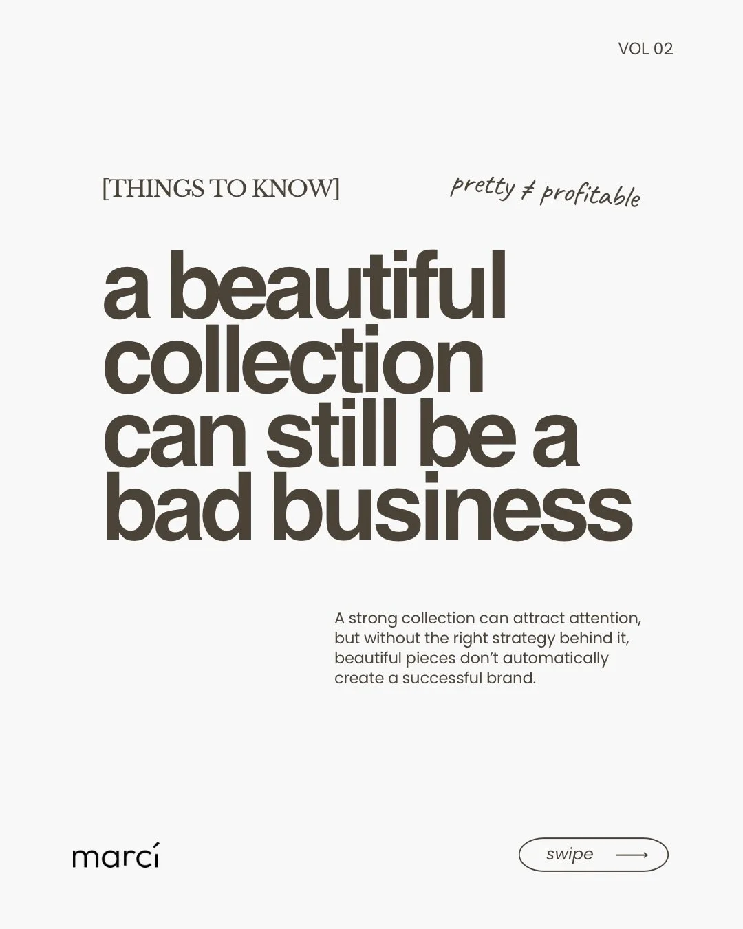 A beautiful collection is only the beginning.

Good design can get people to stop scrolling. But what makes a collection successful goes far beyond how it looks.

From understanding your customer and designing with demand in mind, to building a focus