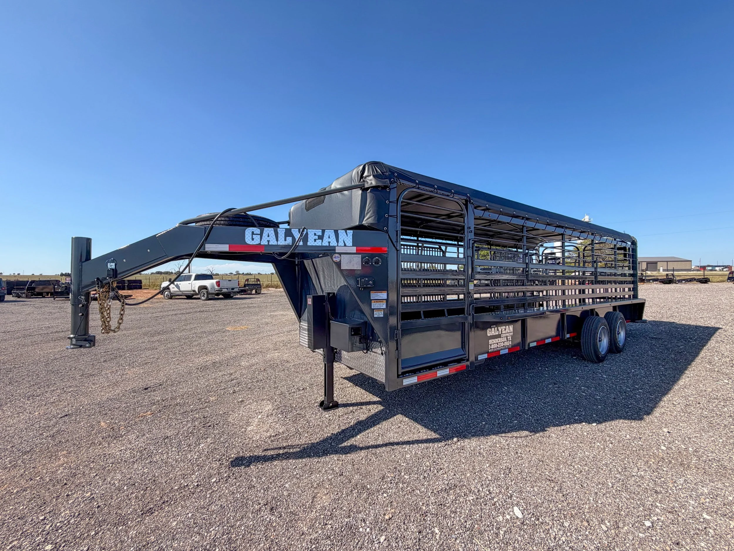 2026 GALYEAN 24X6-8 LIVESTOCK TRAILER