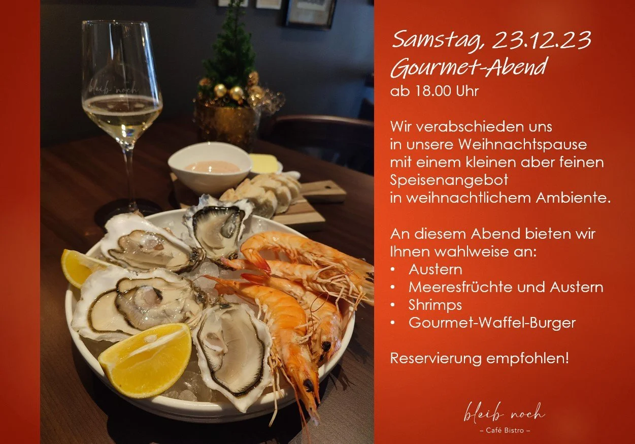 Bistro "bleib noch" in Bad Hönningen