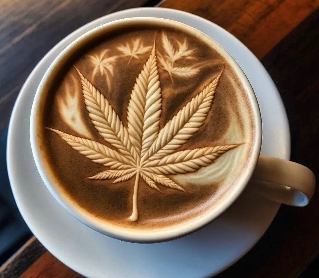 Starting the day on a high note. ☕🌿 Sip, relax, and find your balance. #MindfulHighs #CannabisCoffee #mindfullyhigh